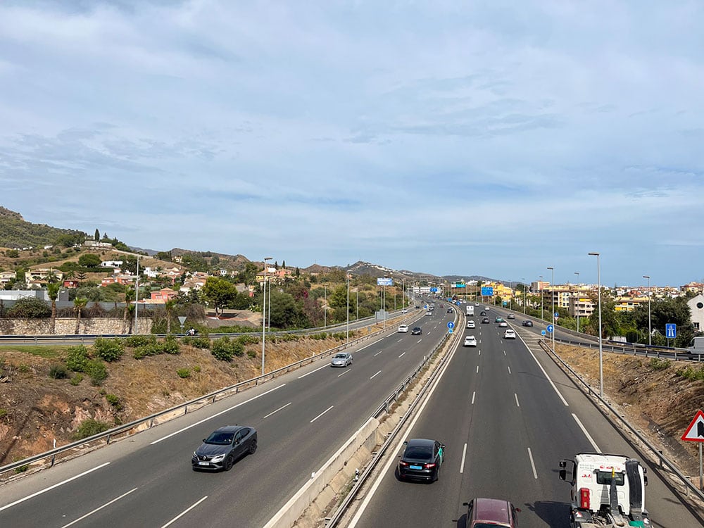 City driving in Spain